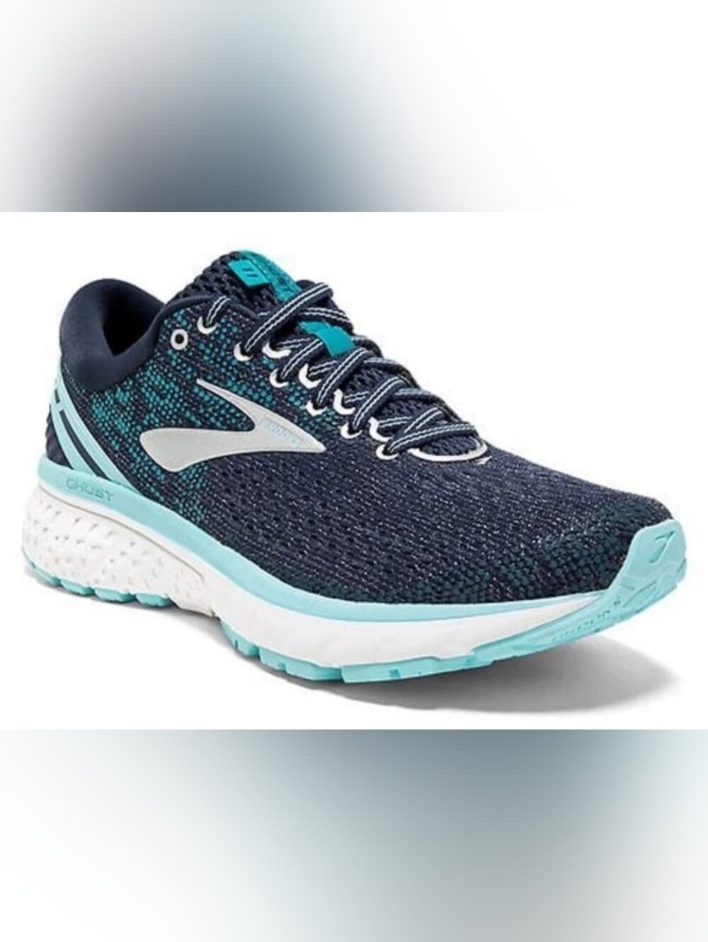 Brooks Ghost 11 Comfort Running Shoes Blue Women's Size 11 EUC